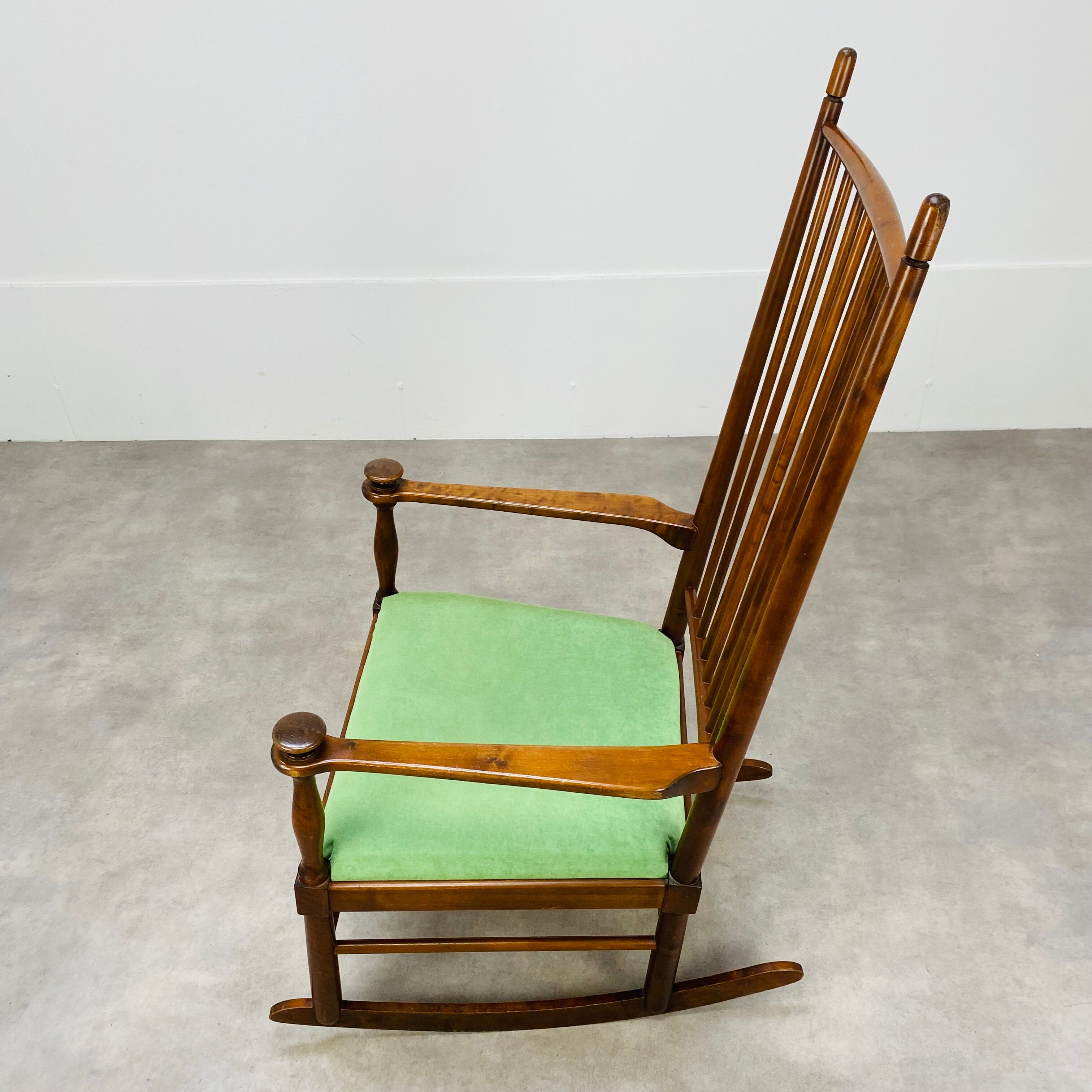Rocking chair scandinave de Karl Axel Adolfsson pour Gemla 1960