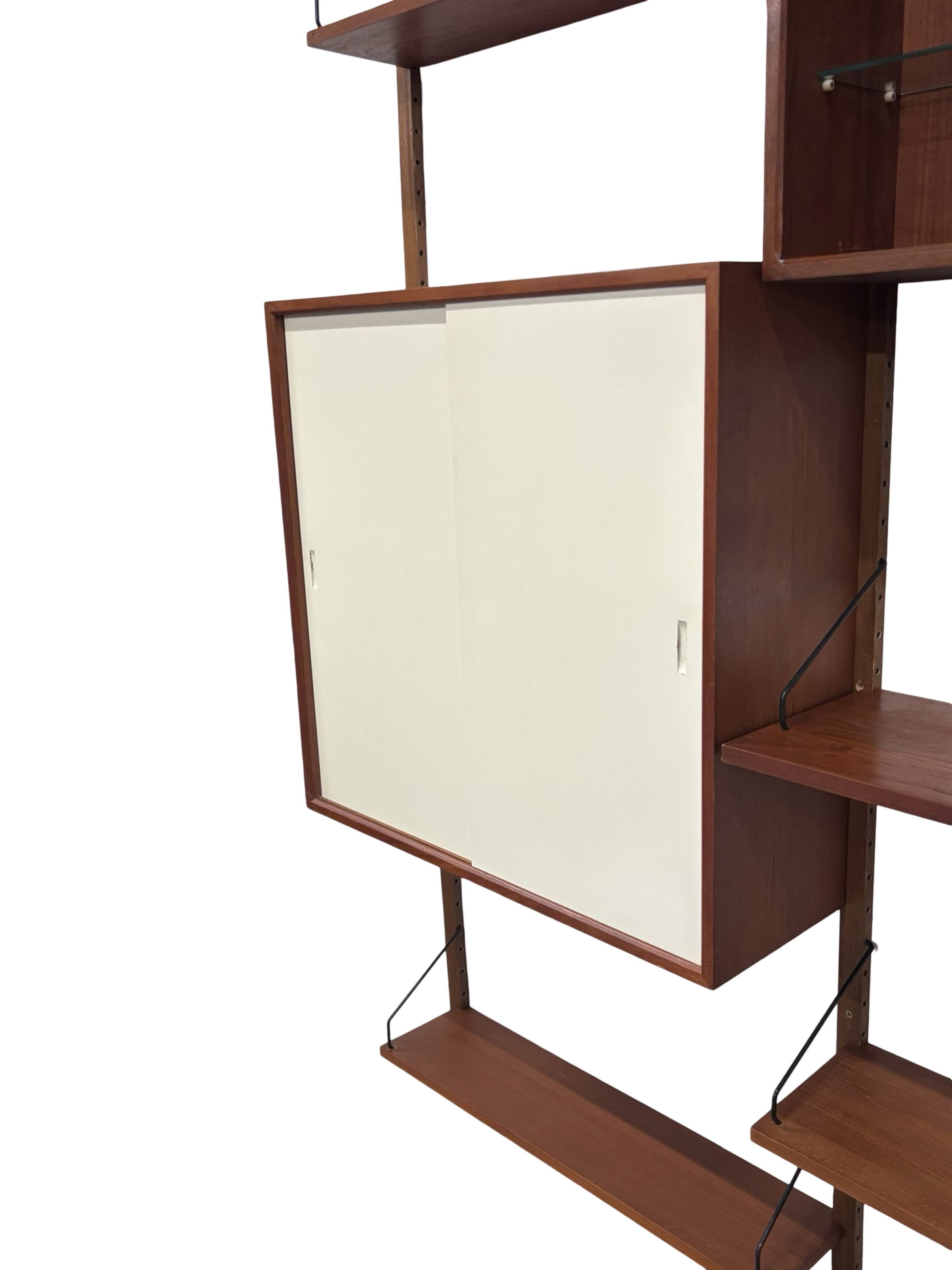 Vintage Poul Cadovius Royal System wall system wall unit