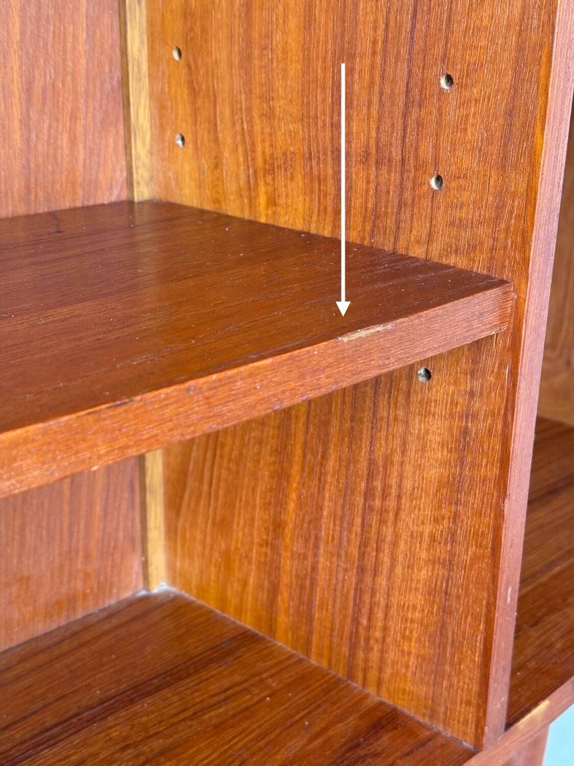 Vintage desk Kai Kristiansen with bar