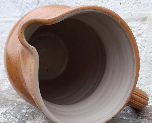 Terracotta pitcher