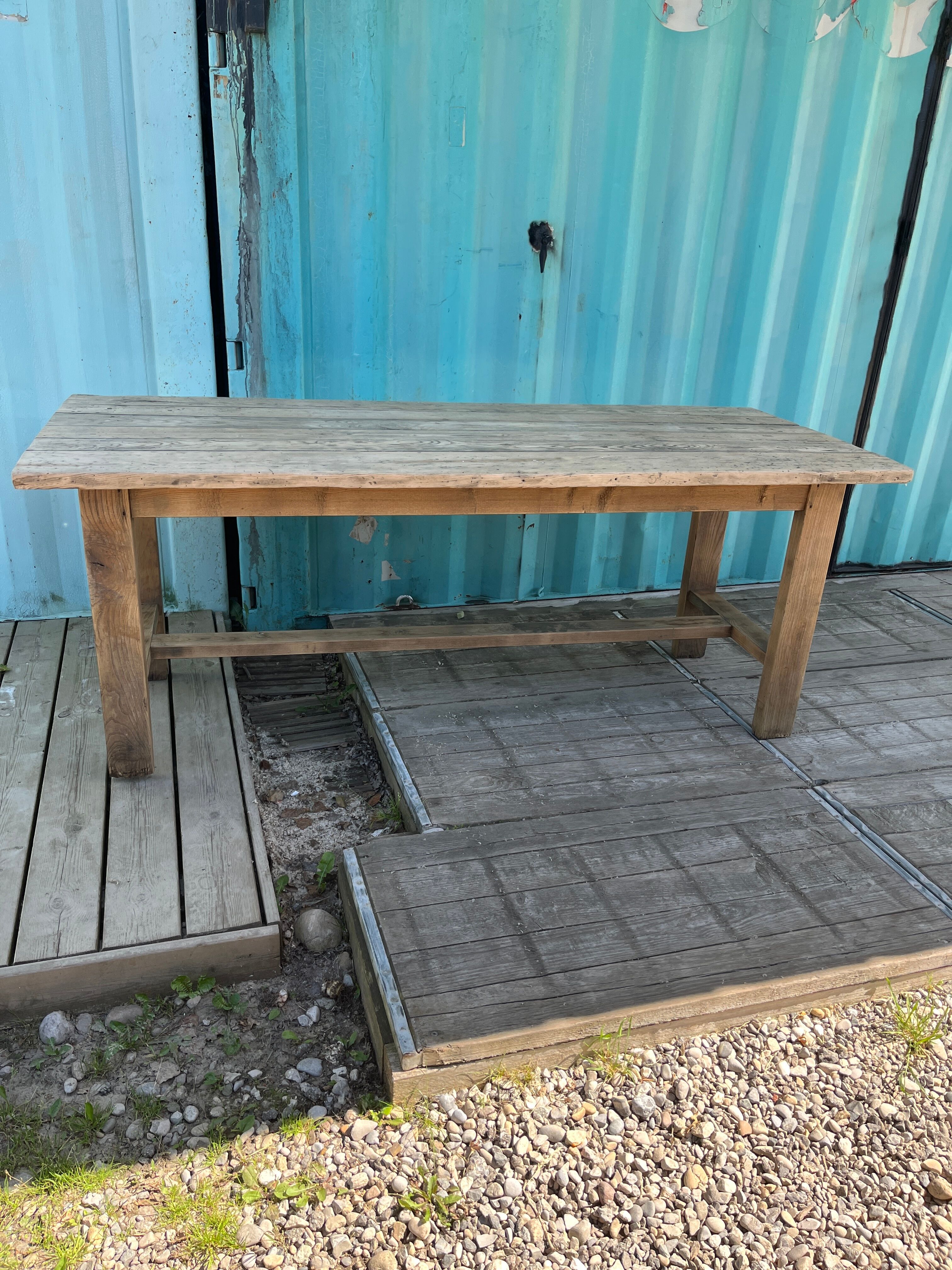Old farmhouse table