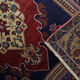 Vintage Turkish Wool Red Area Rug- 122x210cm