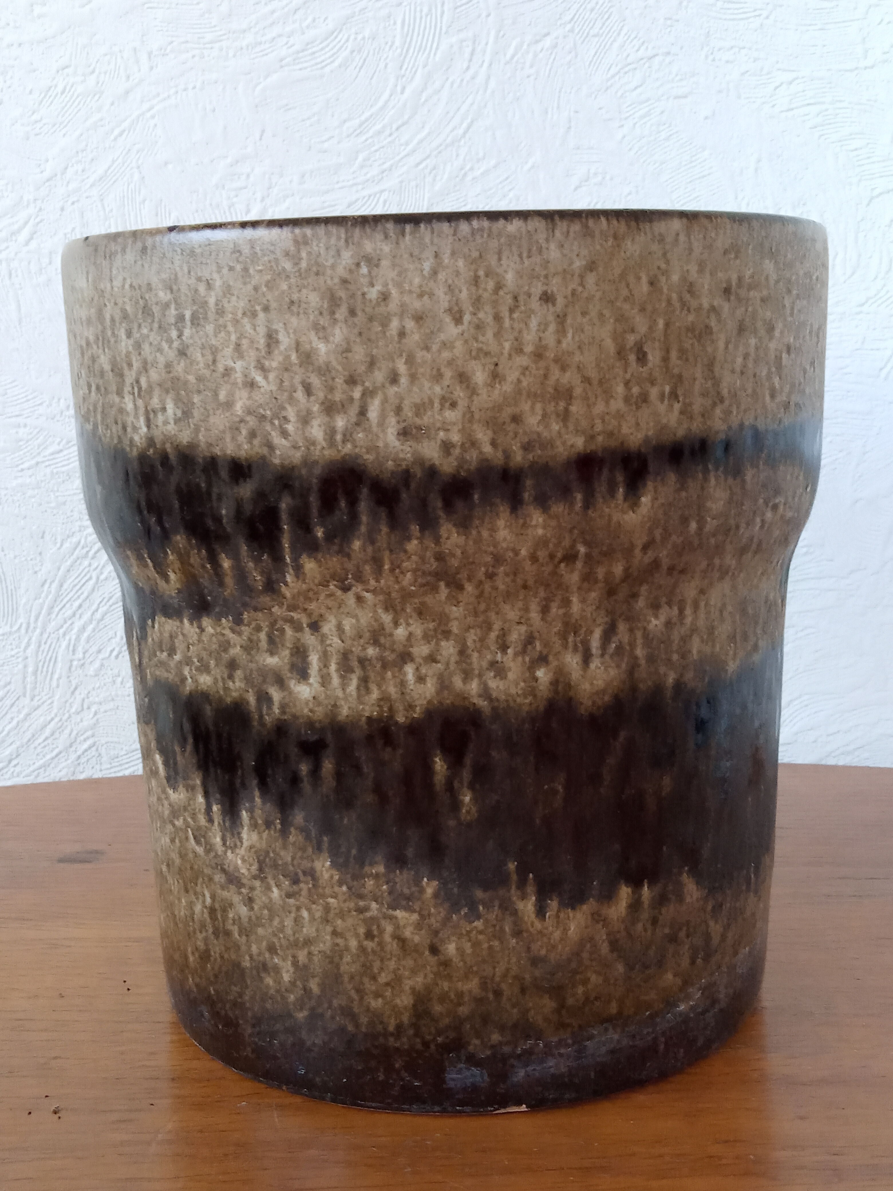 Ceramic pot cover West Germany