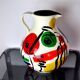 Vase painted by Peter Robert Keil, signed, Germany, 1984