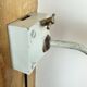 Grey Industrial Wall Lamp from Elektrosvit, 1970s