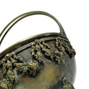 Baroque decorative bowl, brass, Germany, 1930s.