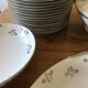 Service 70 pieces porcelain from limoges art deco
