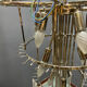Extra Large Murano Glass Rod Chandelier, Italy, 1970s