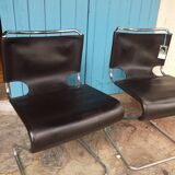 Set of 2 chairs Biscia of P. Mourgue in the 1960s editor Steiner