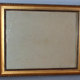 Beaded frame 34,5x28 foliage 30x24 cm gilded stucco wood with glass SB