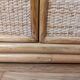 Rattan and wicker chest of drawers