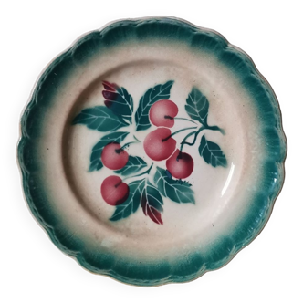 Assiette vintage Badonvillier en semi porcelaine