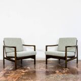 Paire de fauteuils B-7522 par Zenon Bączyk, 1960