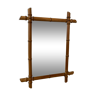 Old mirror bamboo frame early twentieth century