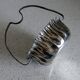 Silver metal basket