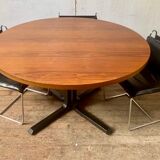 Vintage round table rosewood