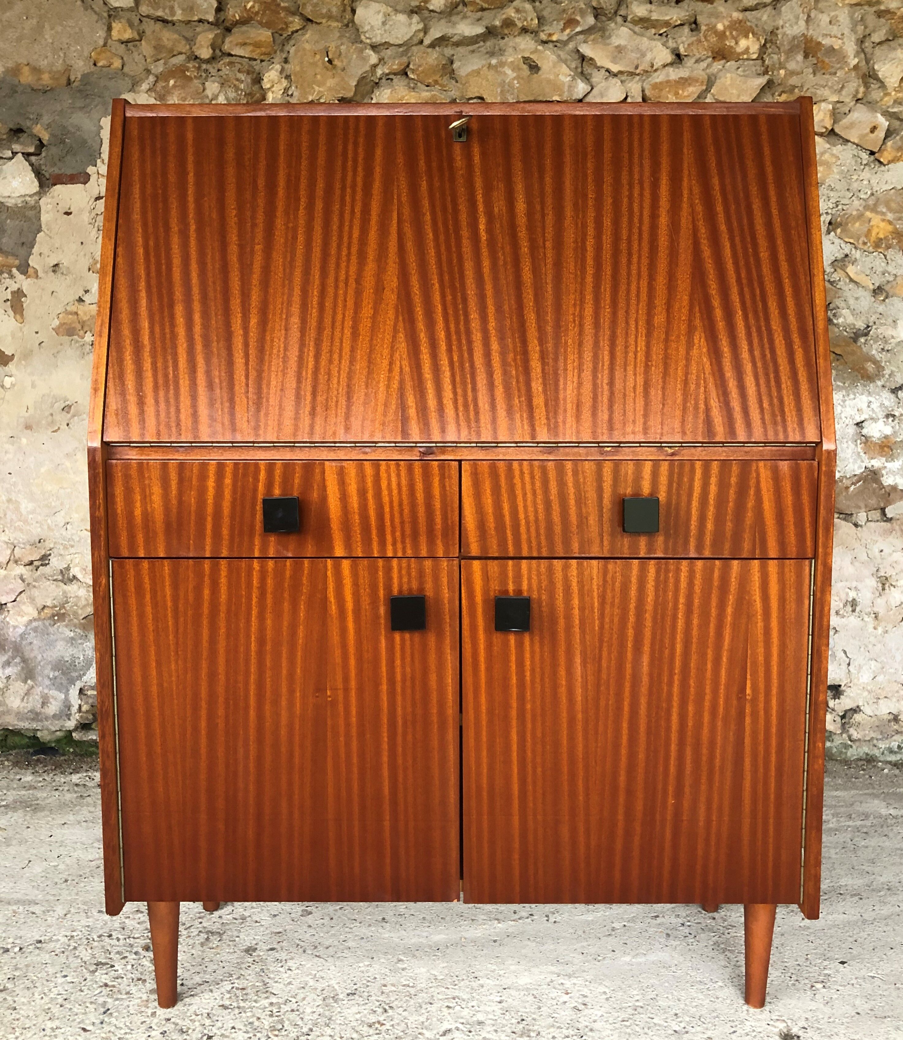 Vintage secretary, Scandinavian style, circa 60's