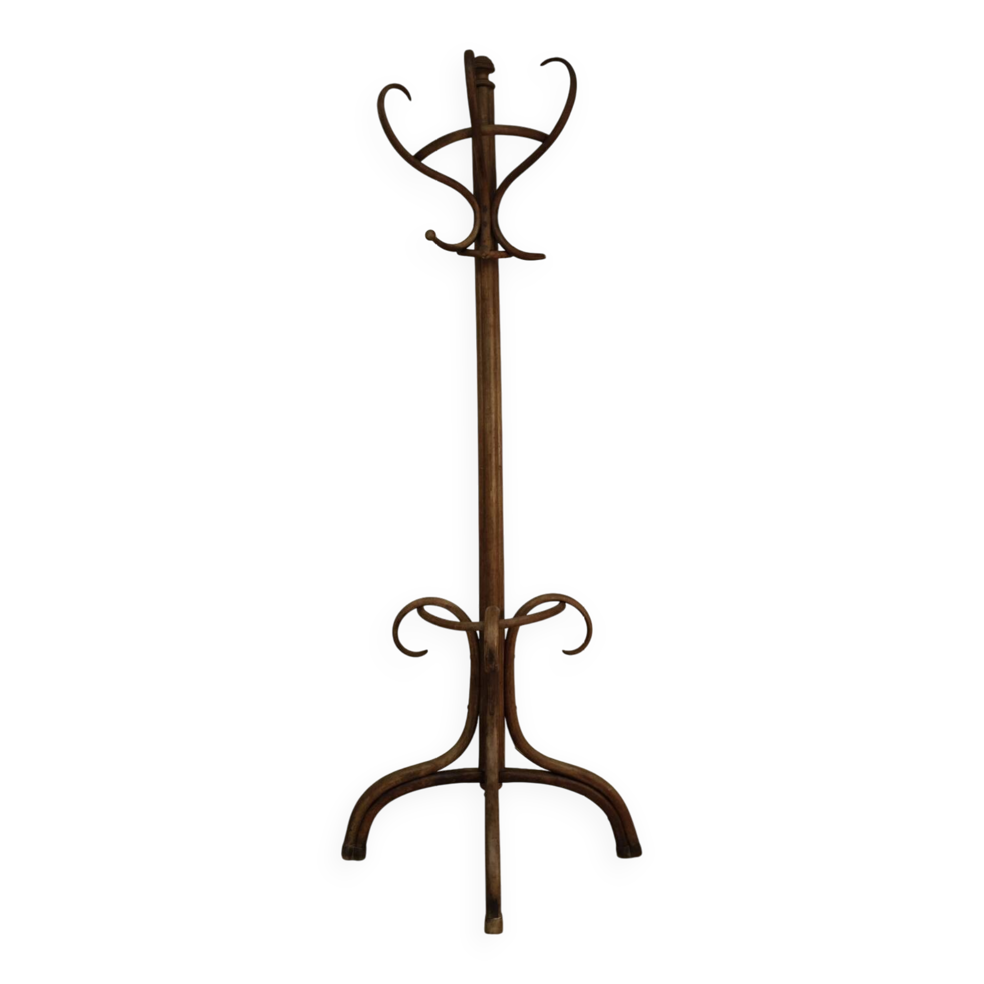Thonet No. 1 Parrot Coat Rack on Wall, 1900s