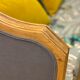 Swallow bench Thevenon Fabric - Completely redone Fabrics Upcycling