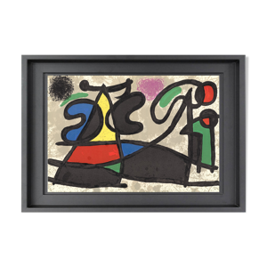 Lithographie joan Miro