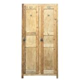 Vintage wooden wardrobe from 1940.