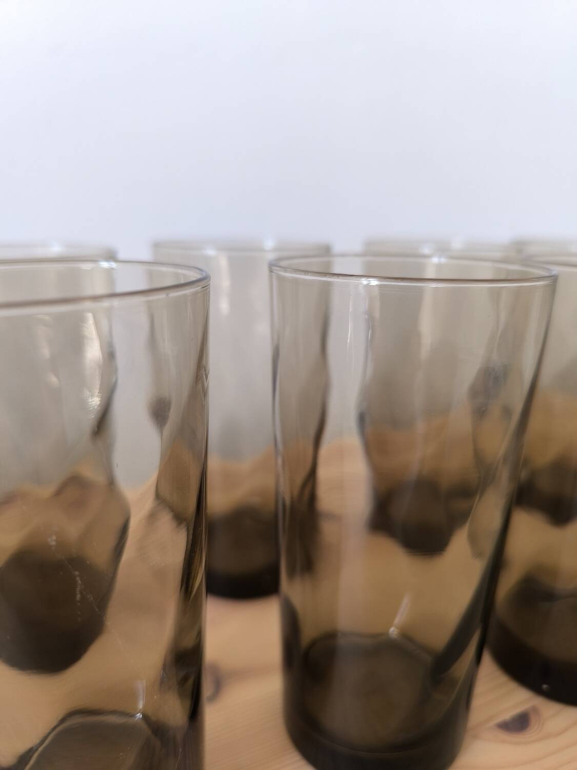 Set de 8 verres à sirop duralex 1970