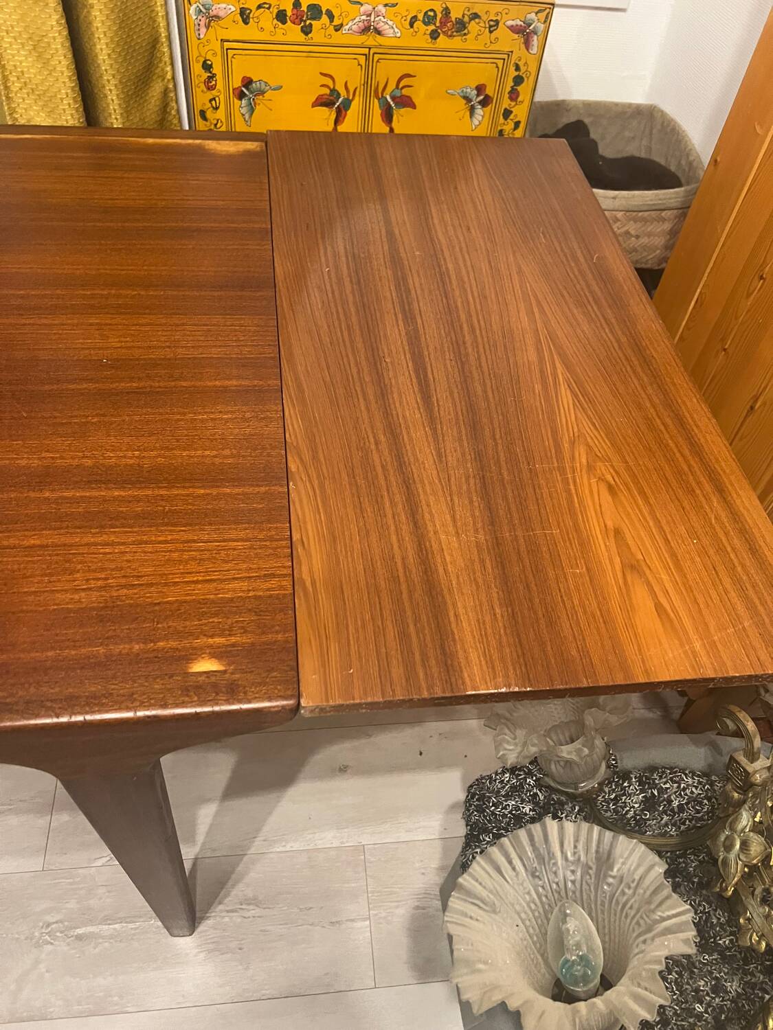 Table à manger scandinave année 60 en teck