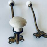 Pair of old coat hooks