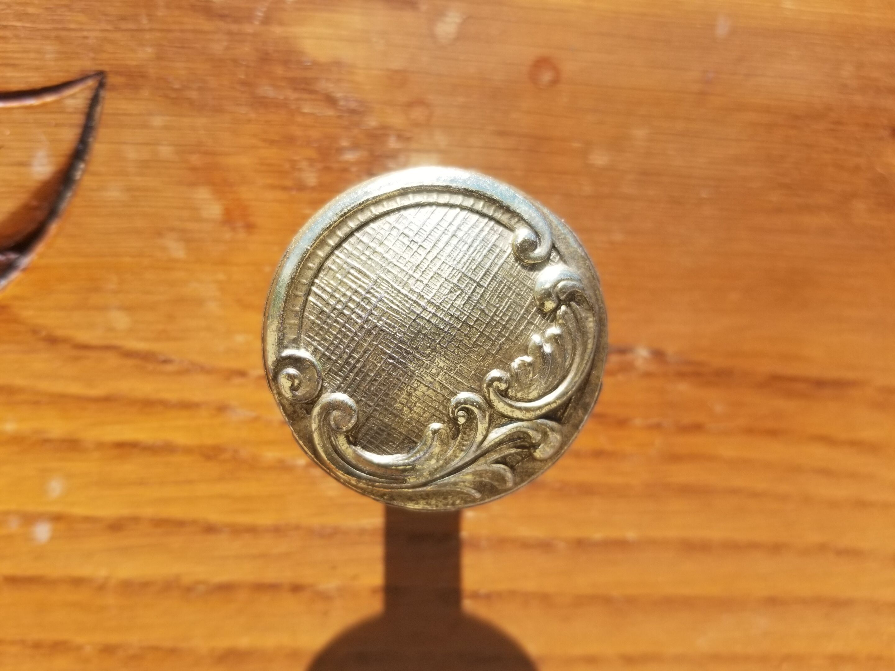 Old Art Deco chest of drawers 4 drawers and marble top