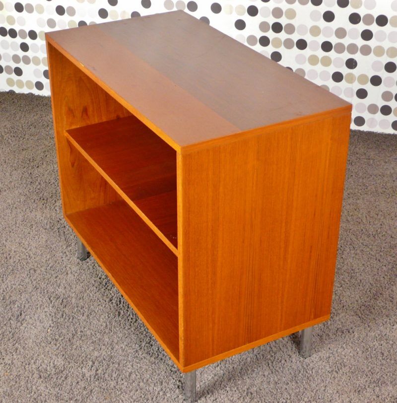 Scandinavian library in teak vintage 1960 / 1970