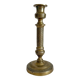 Antique brass candlestick candle holder decorated vintage