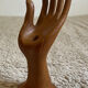 Hand Soliflore ring holder wooden jewelry holder