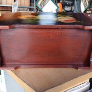 Beau porte revue vintage bois
