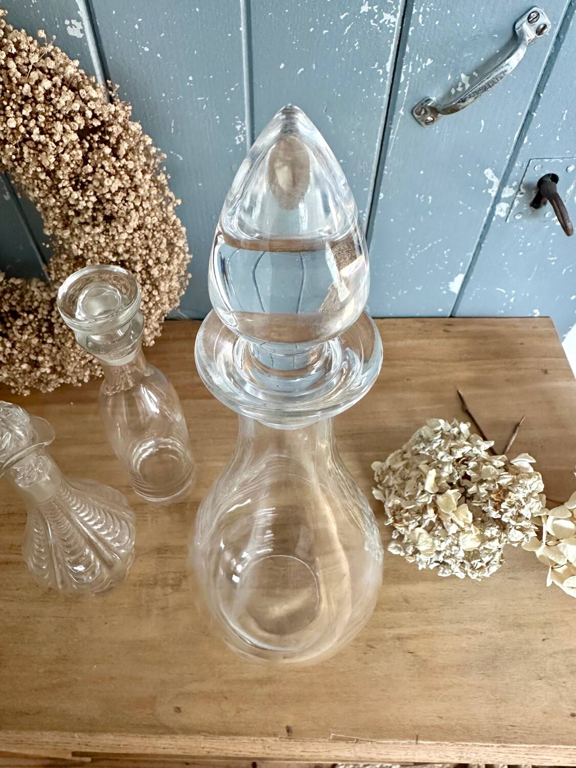 Carafe vintage forme goutte