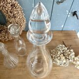 Vintage drop-shaped carafe