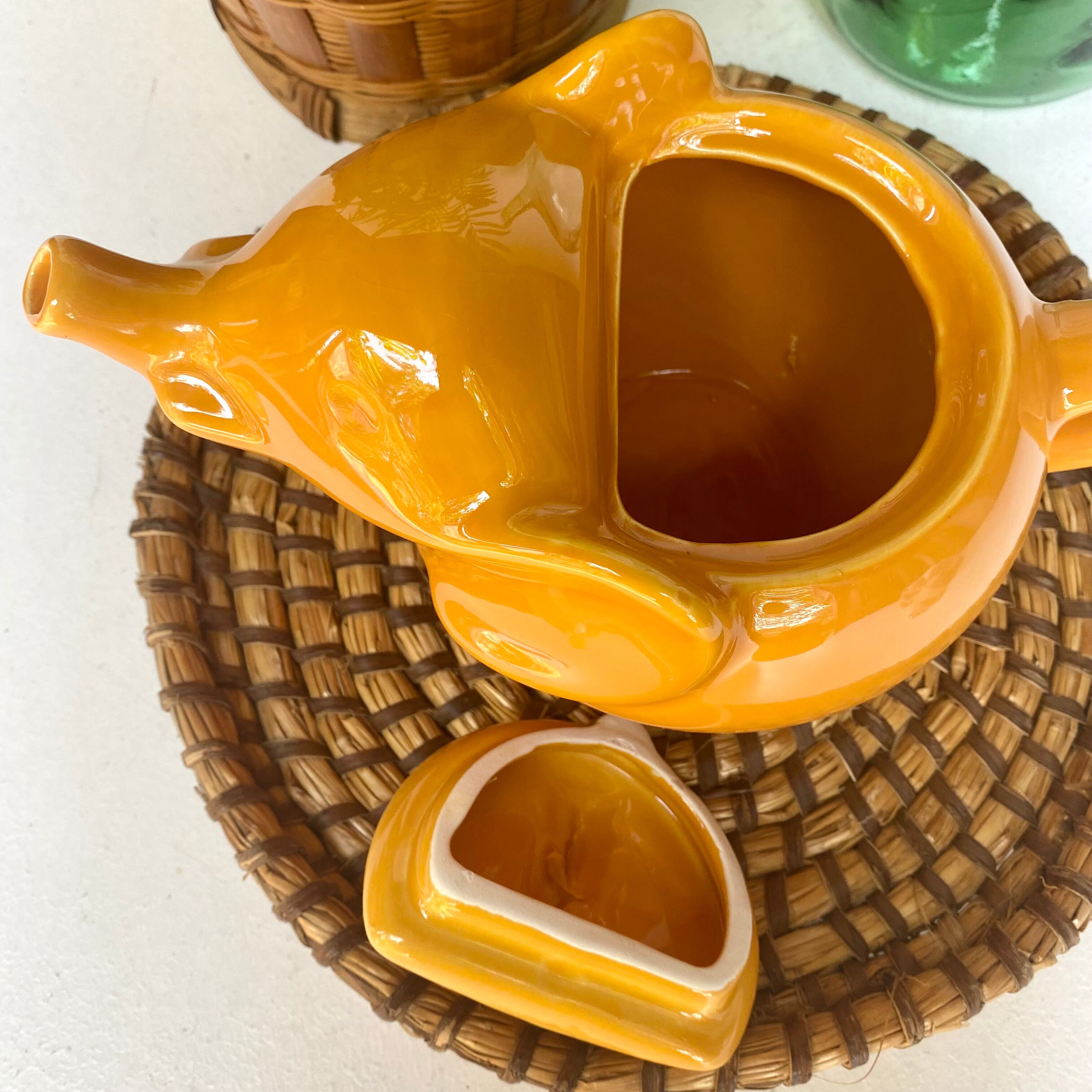 Vintage elephant teapot