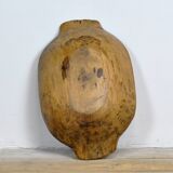 Hand-carved Hungarian dough bowl, circa 1900