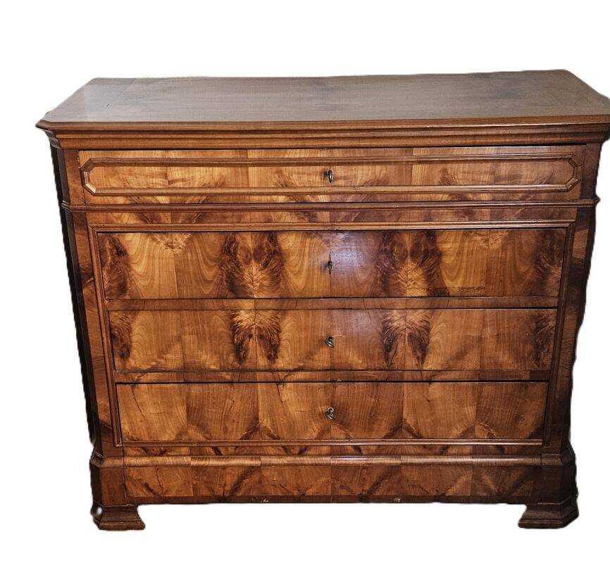 Louis Philippe Style Cherrywood Chest of Drawers