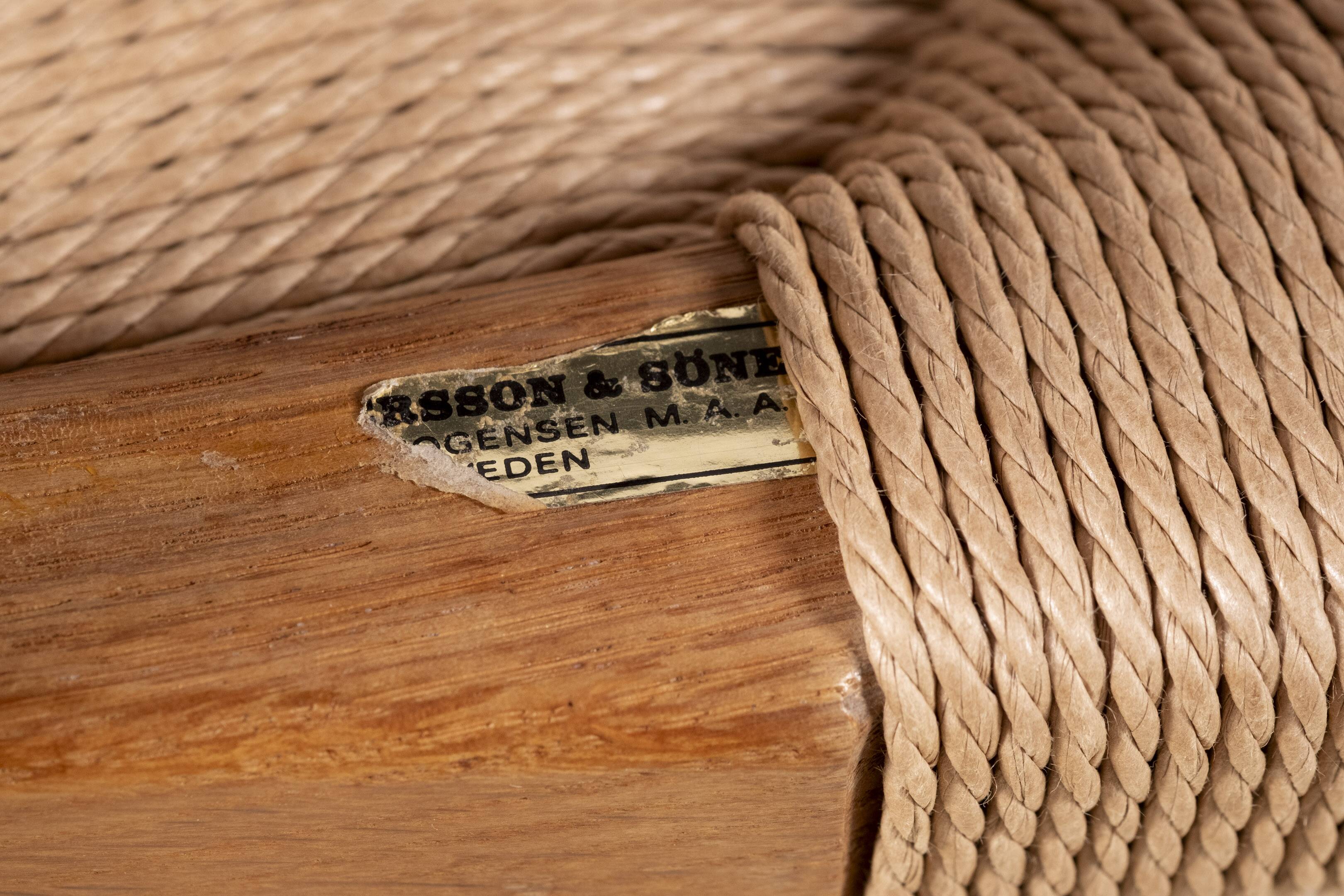 6x Børge Mogensen Øresund Dining Chairs in Oak