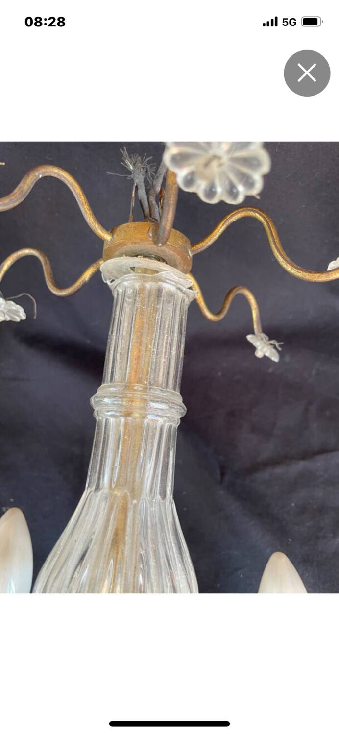 19th Century Tassel Chandelier