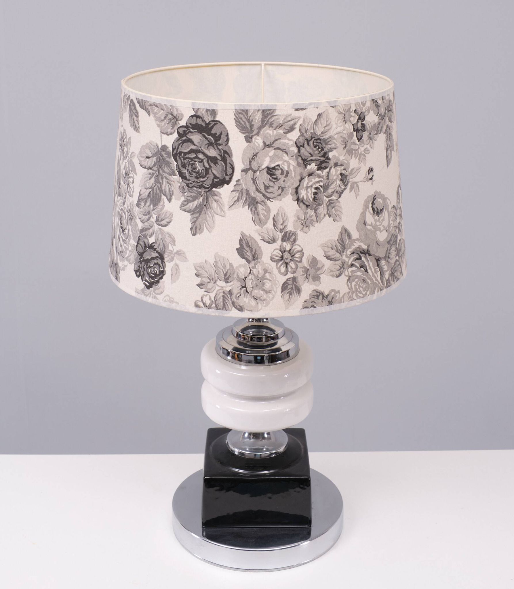 Ceramic table lamp attrib Cari Zalloni 1970s Italy