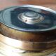 Ehrard Schleuderascher brass wheeled ashtray 1960s