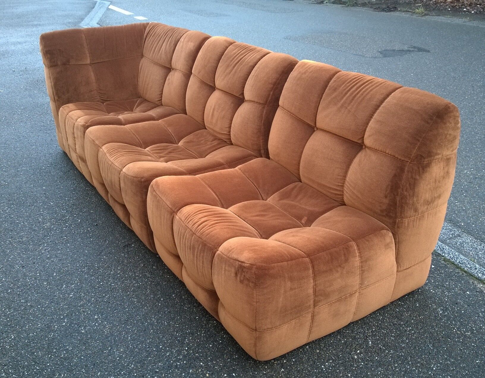 80s modular sofa