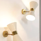 Wall lamps in the style of Italian creations of the 1950s