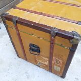 Old travel trunk