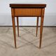 Mahogany and marquetry games table, Art Nouveau, 1920