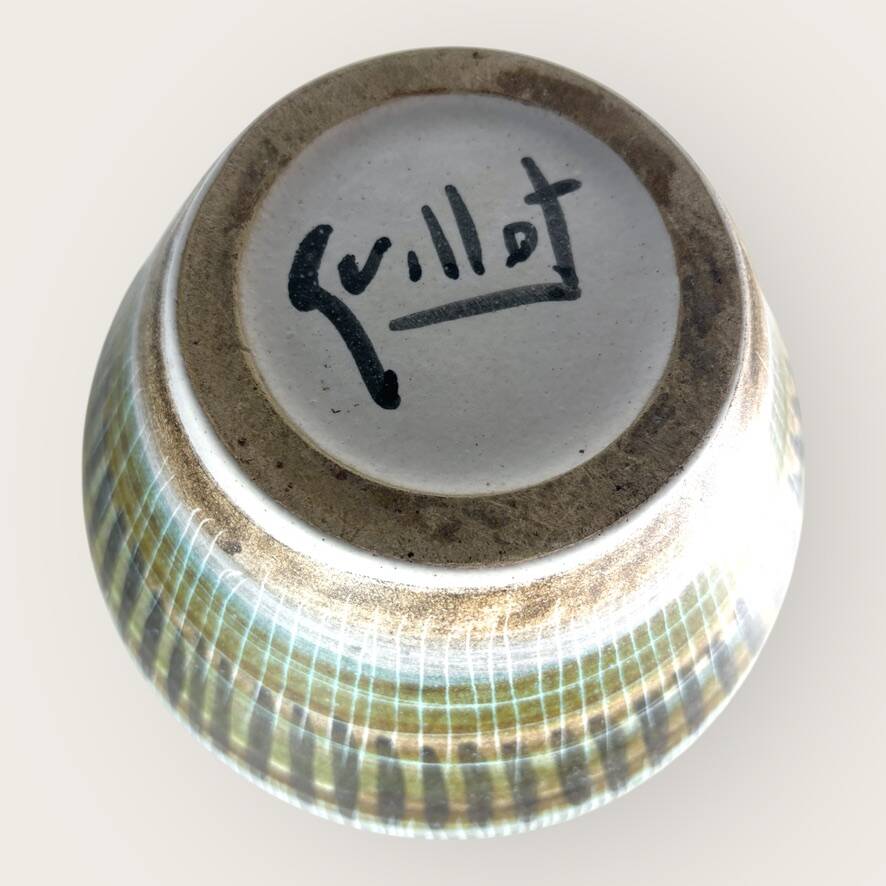 Marcel Guillot ceramic vase France 1960