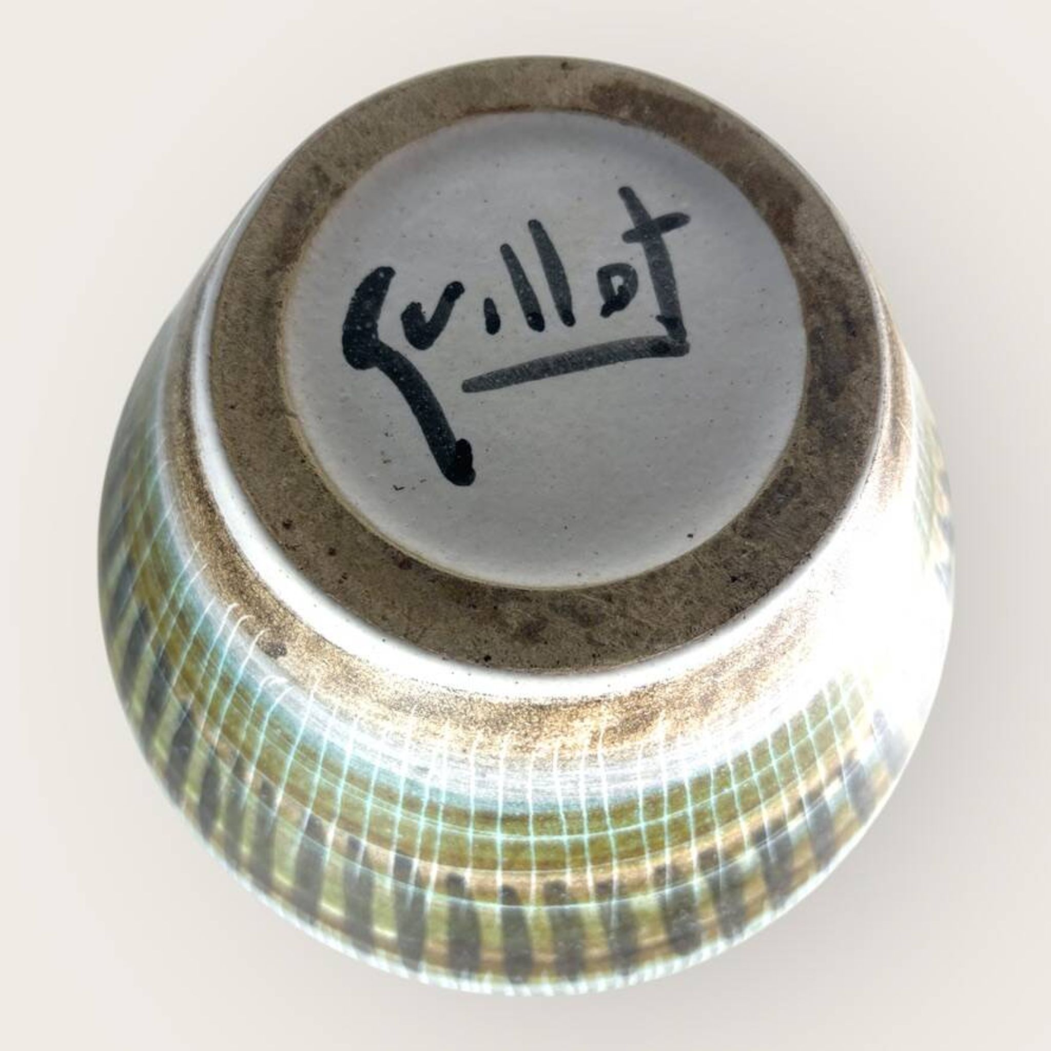 Marcel Guillot ceramic vase France 1960
