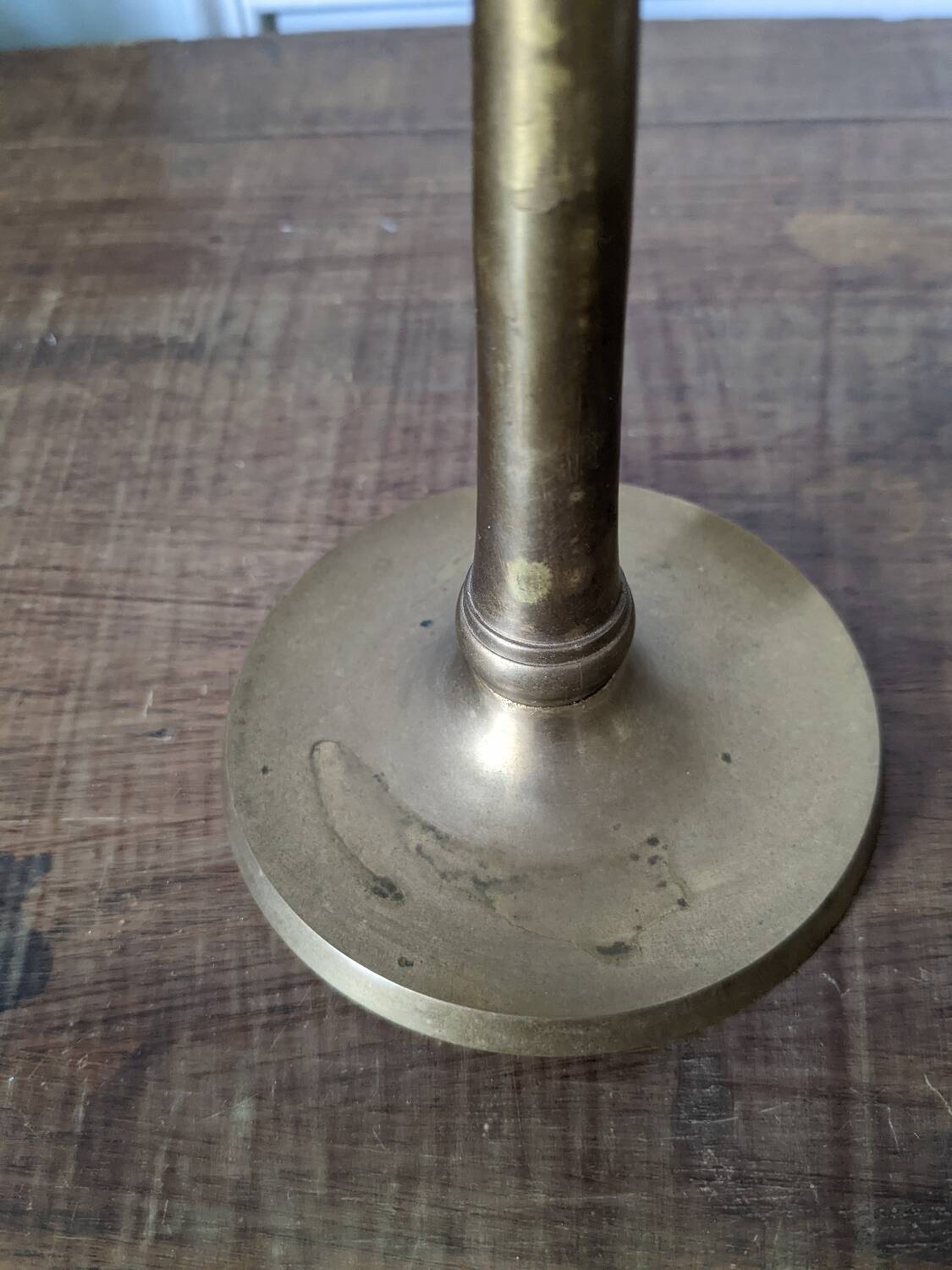 Brass candle holder