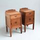 Pair of Amsterdamse School nightstands by J.J. Zijfers
